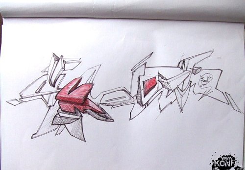 Old Graffiti Sketches