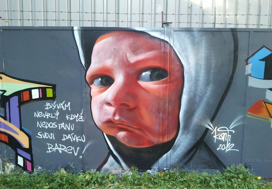 A Boy in Havirov city