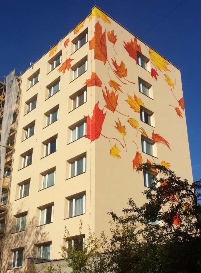 Autumn mural