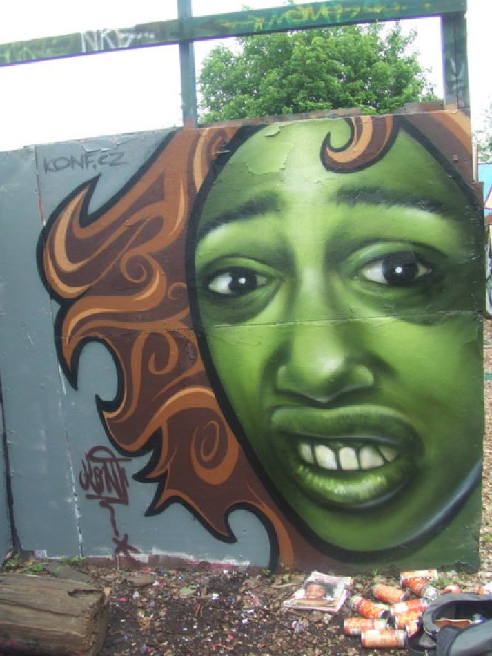 Green Face - Oxford UK