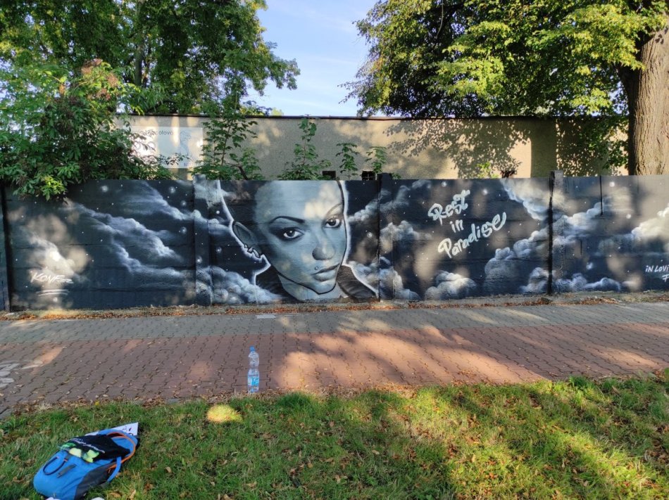 RIP mural in Bohumin